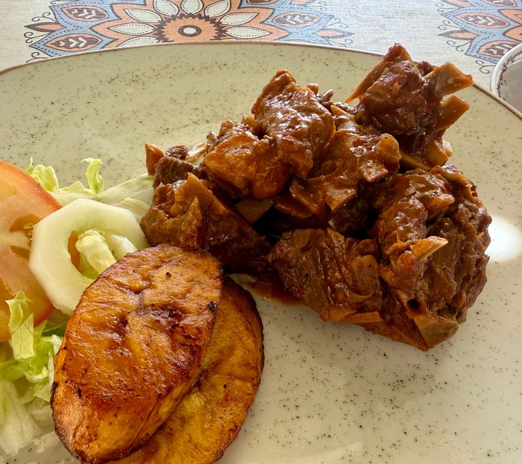 Goat stew at Maiky Snack